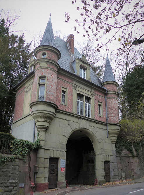 Photo entrée de l'ermitage rue Gambetta Mulhouse